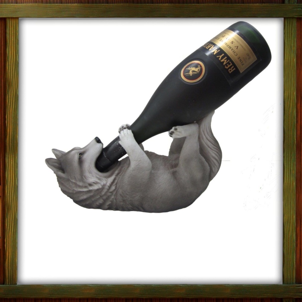 🆕Wolf 🐺 Wine Bottle Holder